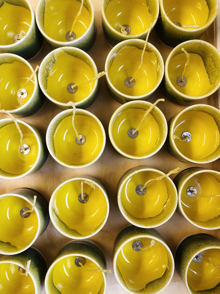 Bienenwachskerzen Sip Cups Studio Arhoj