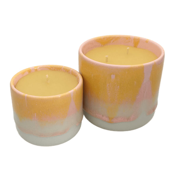 Sip Cup und Quench Cup Bienenwachskerzen pink