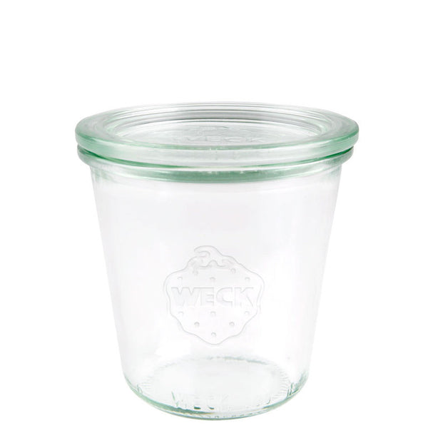 Das klassische Weckglas ist mit Bienenwachs gegossen.