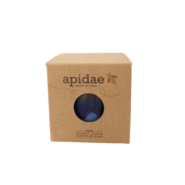 Bougie Cire d'Abeille Coupe Quench Red + Blue