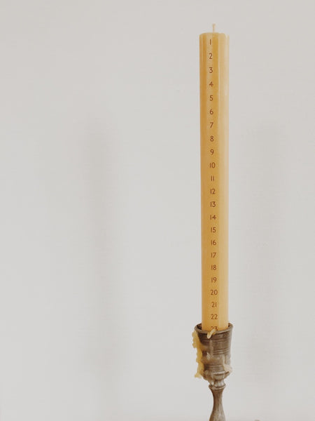 Bougie Calendrier de l'Avent