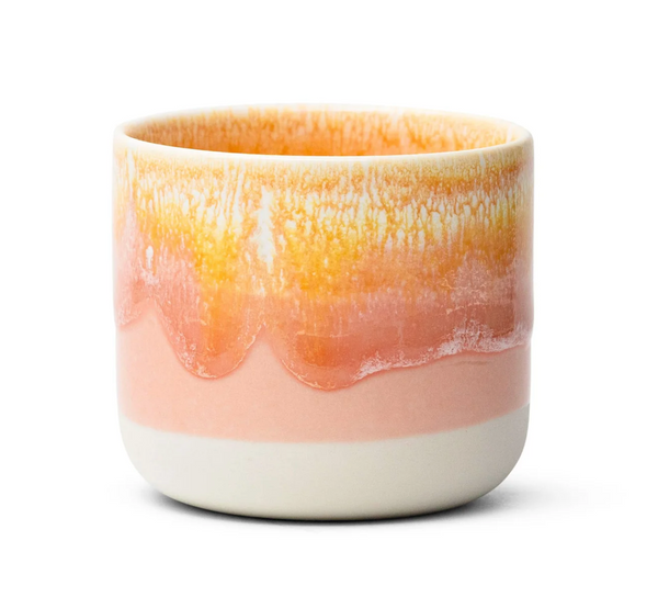 Bienenwachskerze Sip Cup Pink + Yellow