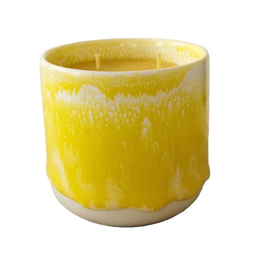 Bougie Cire d'Abeille Coupe Quench Yellow
