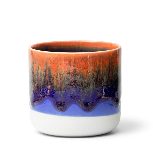 Bougie Cire d'Abeille Coupe Quench Red + Blue