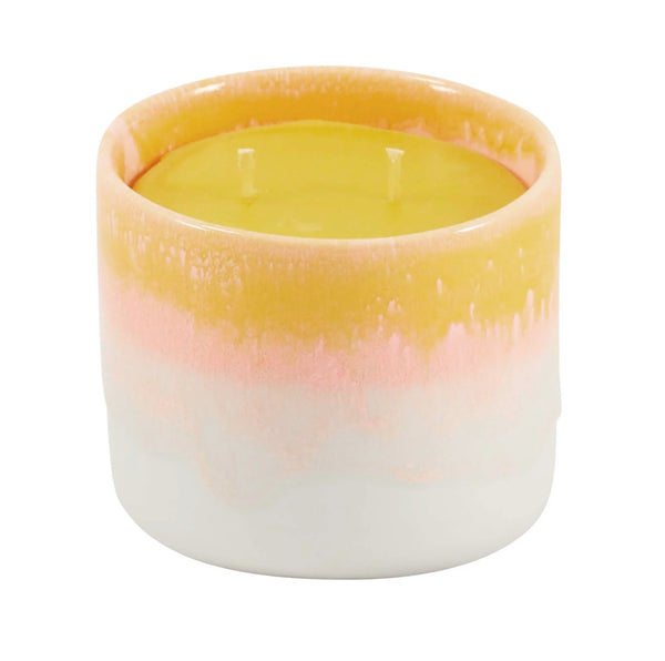 Bougie Cire d'Abeille Coupe Quench Pink